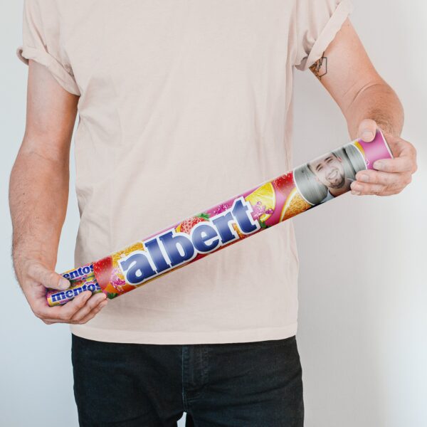 Personlig XXL Mentos - Frugt