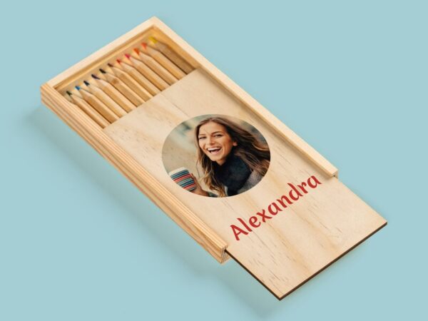 Personligt penalhus med foto & tekst