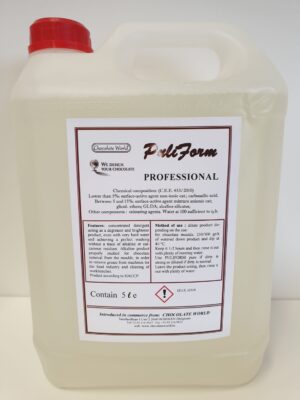 Puliform Rengøringsmiddel Til Polycarbonat Forme - 5L, Chocolate World