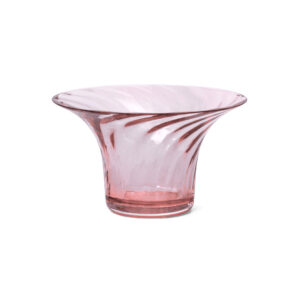 Rosendahl - Filigran Optic Jubilæums Fyrfadsstage Ø11 cm, rosa