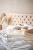 SKENE sengegavl 160 cm Pudderbeige