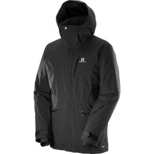 Salomon Qst Snow Jacket Herre Sort
