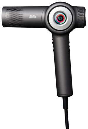 Solis AirVolution Hårtørrer - 4 Programmer, 1600W - Sort