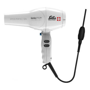 Solis Swiss Perfection 360 Ionic Pro Hårtørrer (2300W) Hvid
