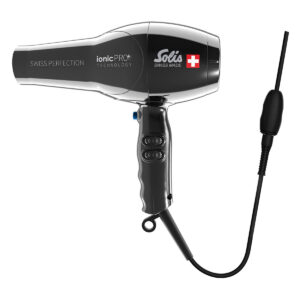 Solis Swiss Perfection 360 Ionic Pro Hårtørrer (2300W) Sort