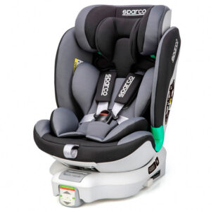 Sparco SK6000I-GR Autostol m/Drej/Isofix (9-25kg) 0-12 år