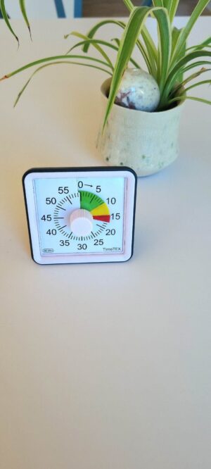 Time timer med farvekode