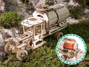Ugears 3D-puslespil i Træ - Tankbil