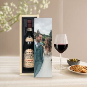 Vin i personlig trækasse - Farina Amarone della Valpolicella