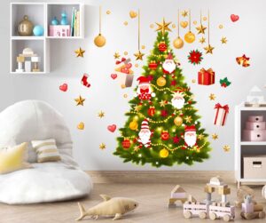 Wallsticker - Juletræ og Gaver