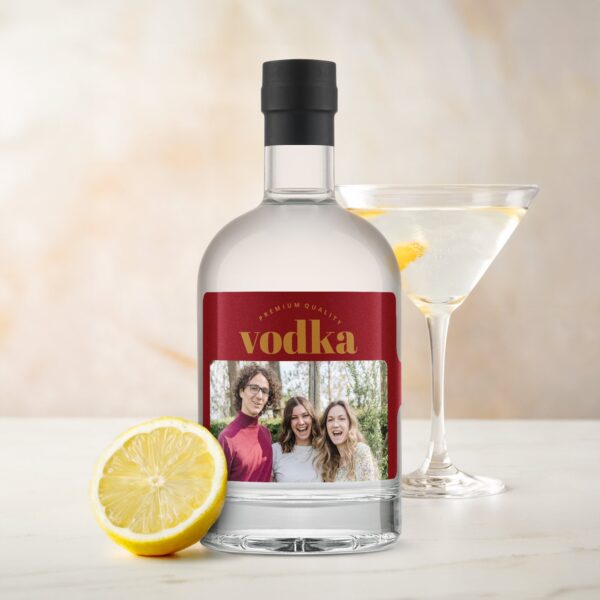 YourSurprise vodka med trykt etikette
