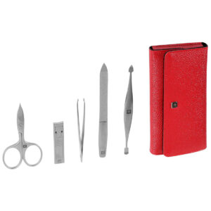 Zwilling TWINOX Manicure Sæt m/Case (5 dele) Rød