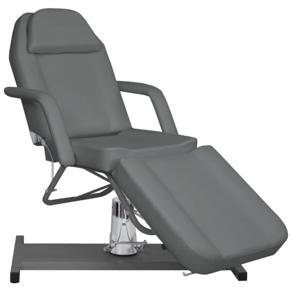 vidaXL massagebord 180x62x(87-112) cm grå