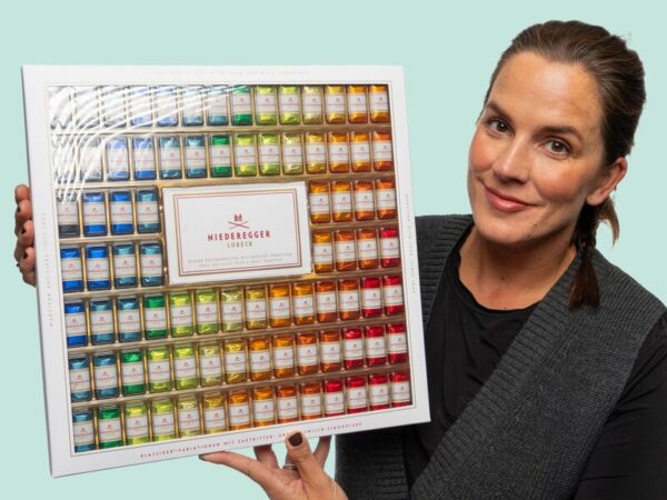 Chokoladeæske med Marcipan 1 kg - Niederegger