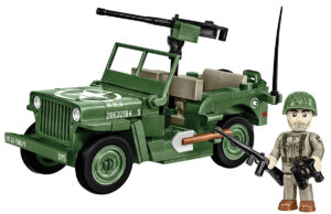 Cobi Historical Collection Jeep Willys Byggesæt (80-års D-Day Jubilæum) - 132 Klodser