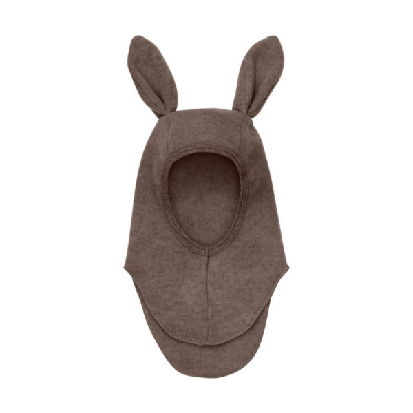 Elefanthue m. Ører Uld Fleece - 2152 - 0-12 MDR.