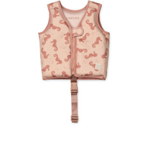 Liewood Dove Badevest - Seahorse / Apple blossom - 1-2 år / 11-15 Kg