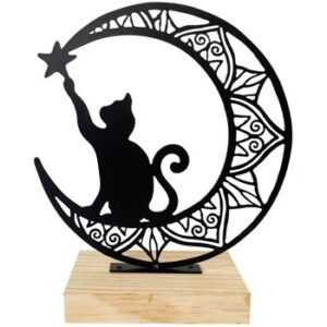Små statuer og figurer Signes Grimalt Kat S/Måne S-Figur