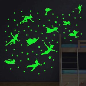 Wallsticker - Feer / Lys i mørket