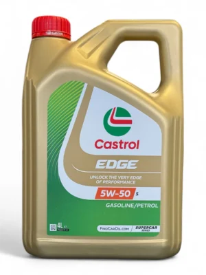Castrol EDGE SuperCar 5W-50 motorolie 4L