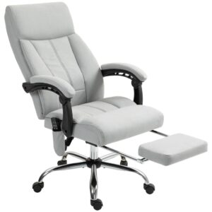 Ergonomisk massage kontorstol med fodst⌀tte