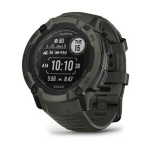 Garmin Instinct 2X Solar - Robust GPS-Sportsur til Aktive | Grøn | Unisex