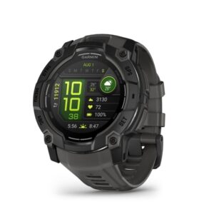 Garmin Instinct 3 - 50 mm AMOLED Ur til Løb - Unisex, One Size, Sort