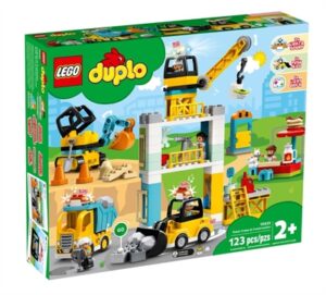LEGO DUPLO Town Byggeplads med tårnkran 10933