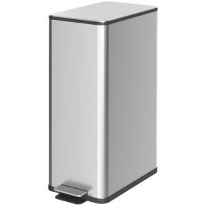Pedalspand 20L Papirkurv Deodorantrum Rustfrit stål
