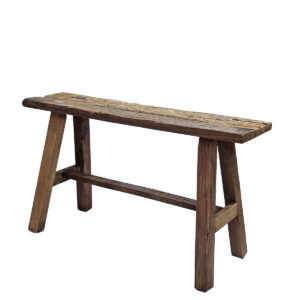 Unika bænk - genbrugstræ - 80x45x28