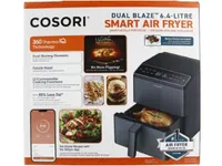 Cosori Dual Blaze Smart Air Fryer Mørkegrå - 6,4 Liter