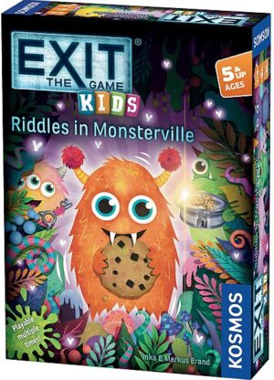 EXIT: The Game (Engelsk) - Kids: Riddles in Monsterville (Escape Room Puzzle Game)