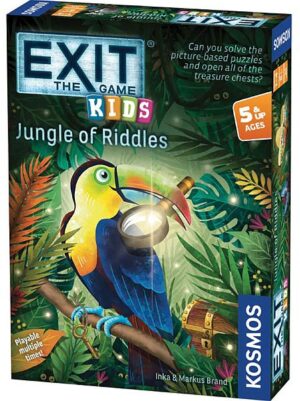EXIT: The Game (Engelsk) - Kids: The Jungle of Riddles (Escape Room Puzzle Game)