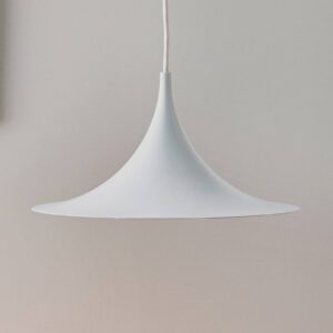 GUBI Semi-pendel, ⌀ 30 cm, hvid