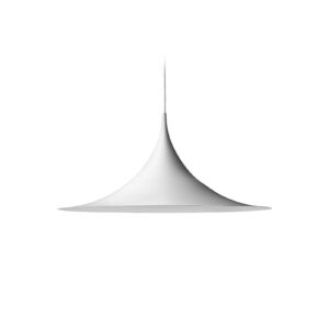 GUBI Semi-pendel, ⌀ 90 cm, hvid