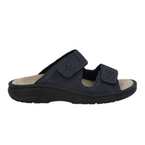 Herreslipper, Mørkeblå, Berkemann - 7