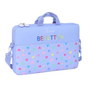 Laptop Case Benetton Lila Syren 40 x 27 x 4 cm