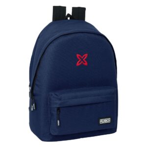 Laptop rygsæk Munich Basic Marineblå 31 x 44 x 18 cm