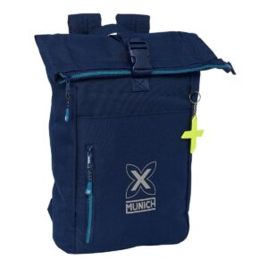 Laptop rygsæk Munich Nautic Marineblå 28 x 42 x 13 cm