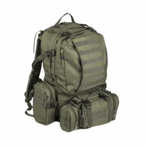 Lille vandrerygsæk 36L - OD Defense Pack Assembly - Mil-Tec