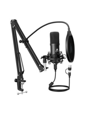 Maono Microphone with stand A04E (black)