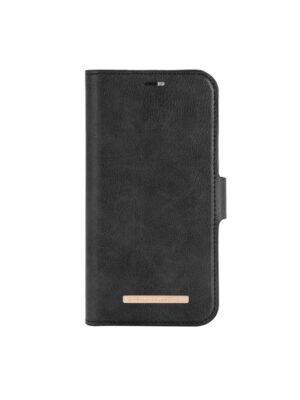 ONSALA Wallet Case Eco 2 Card Slots MagSeries Black - iPhone 15 Plus