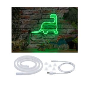 Paulmann LED-Strip Neon Colorflex USB 1 m, gr⌀n