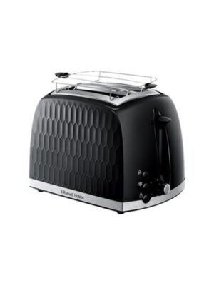 Russell Hobbs Brødrister Honeycomb Black 2 Slice