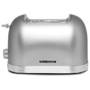 Schneider SCTO2S Retro Brødrister 815W (2 skiver) Sølv
