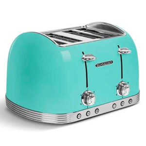 Schneider SCTO4ACA Retro Brødrister 1630W (4 skiver) Grøn