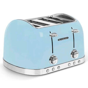 Schneider SCTO4BL Retro Brødrister 1630W (4 skiver) Blå