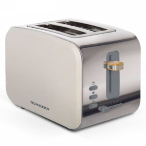 Schneider SCTON2W Brødrister 800W (2 skiver) Hvid