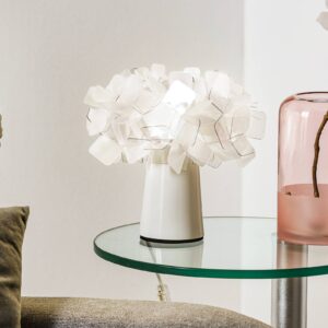 Slamp Clizia - designer-bordlampe, r⌀ggrå