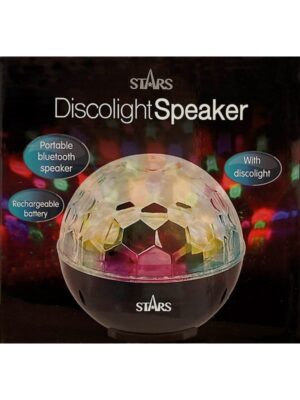 Stars Diskokugle med bluetooth højtaler